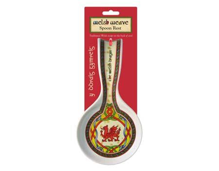 Welsh Dragon Weave Spoon Rest