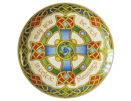 Celtic Cross Plate