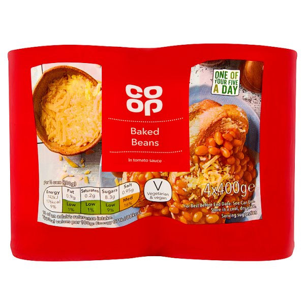 Co Op Baked Beans 4 Pack