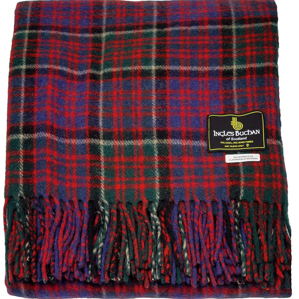 MacDonald of Clanranald Tartan Blanket