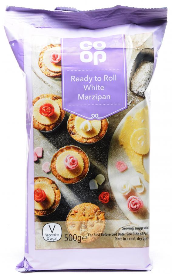 Co-op Ready to Roll White Marzipan 500g