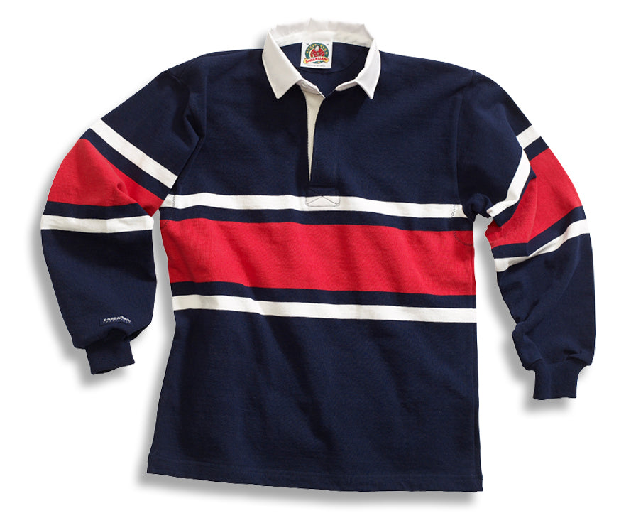 Collegiate Stripe Rugby Shirt