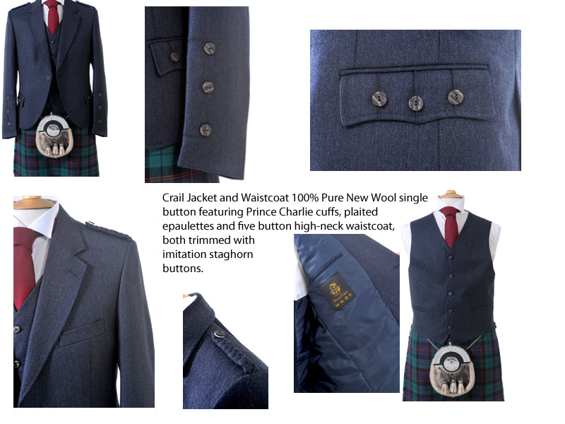 Midnight Crail Jacket & Vest