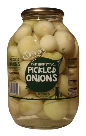 Drivers Chip Shop Pickled Onions 2.25kg