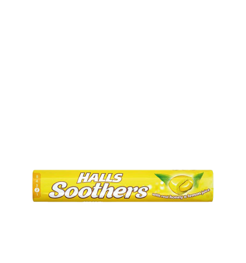 Halls Soothers Honey and Lemon
