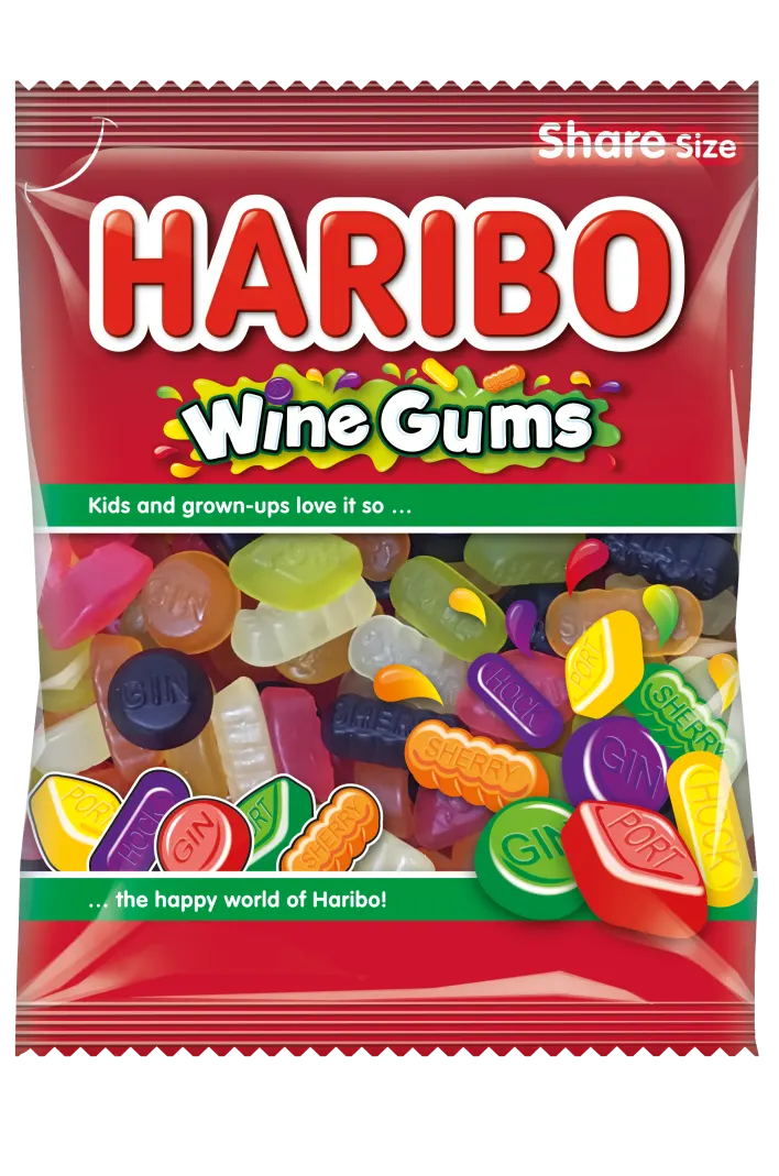 Haribo Wine Gums 140g — The Scottish and Irish Store