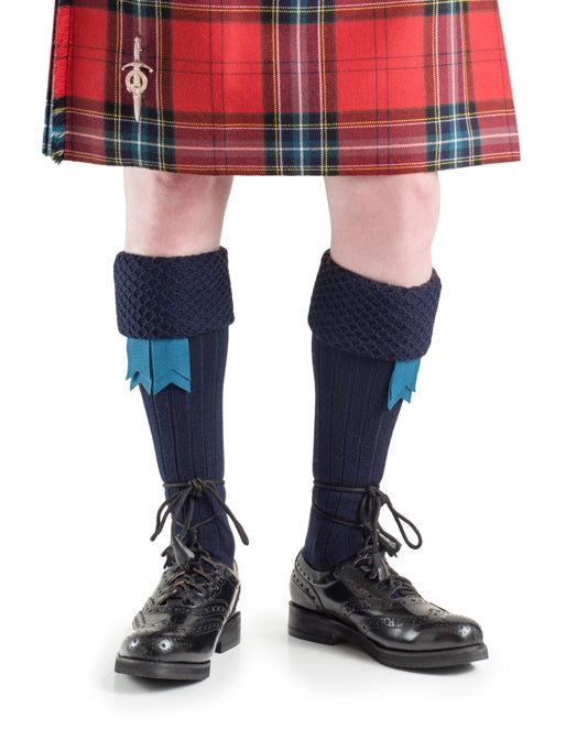 Scottish White Kilt Hose Socks For Men | Traditional Wool Blend Socks Size M L XL 2XL