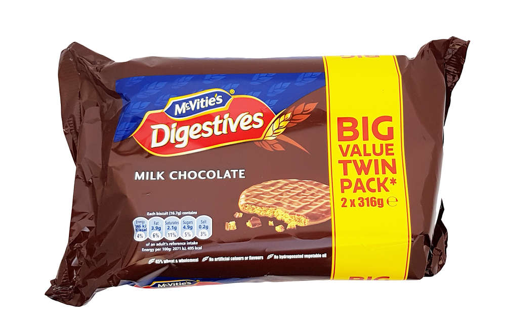 McVitie's Digestives Milk Chocolate Twin Pack