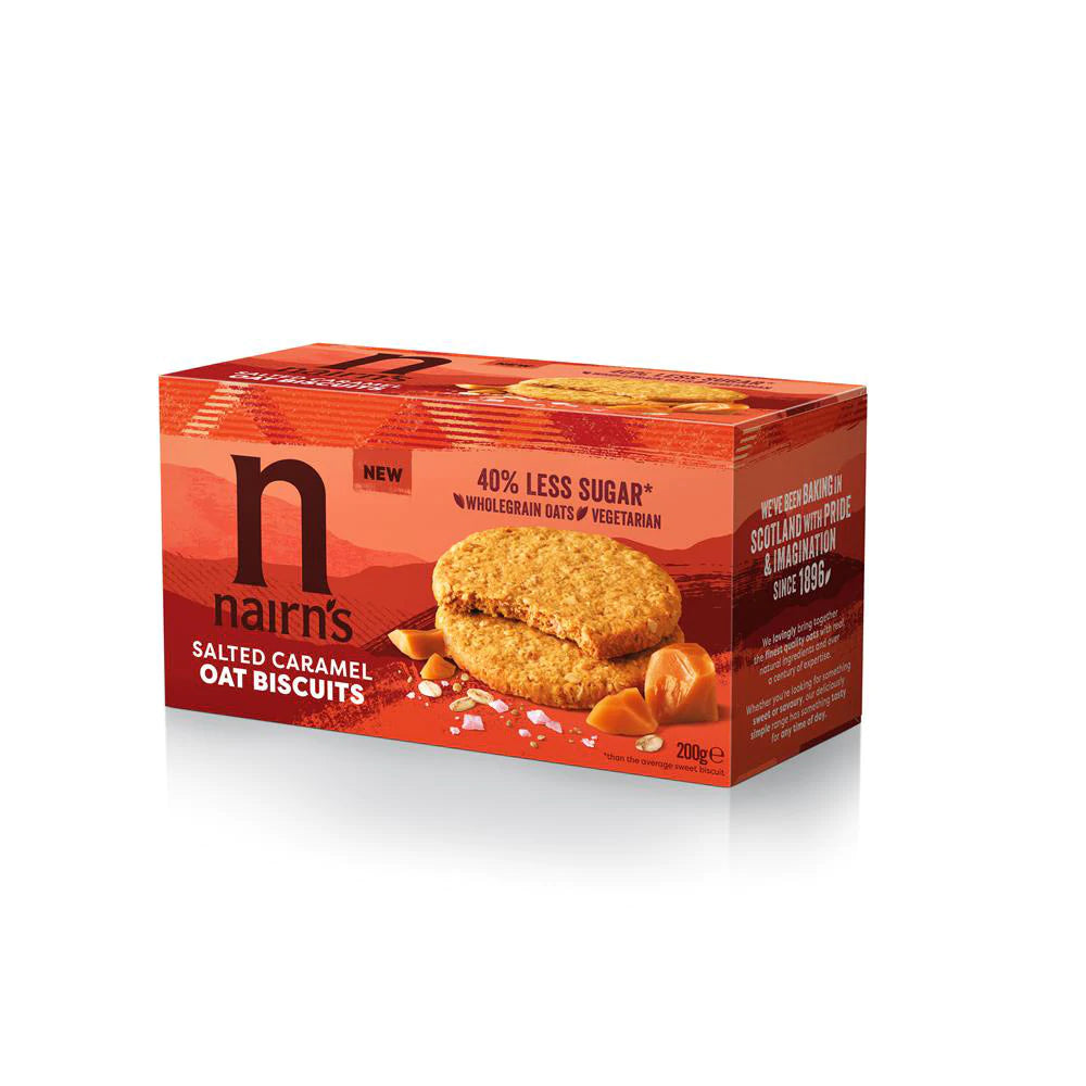 Nairn's Oat Biscuits Salted Caramel 200g