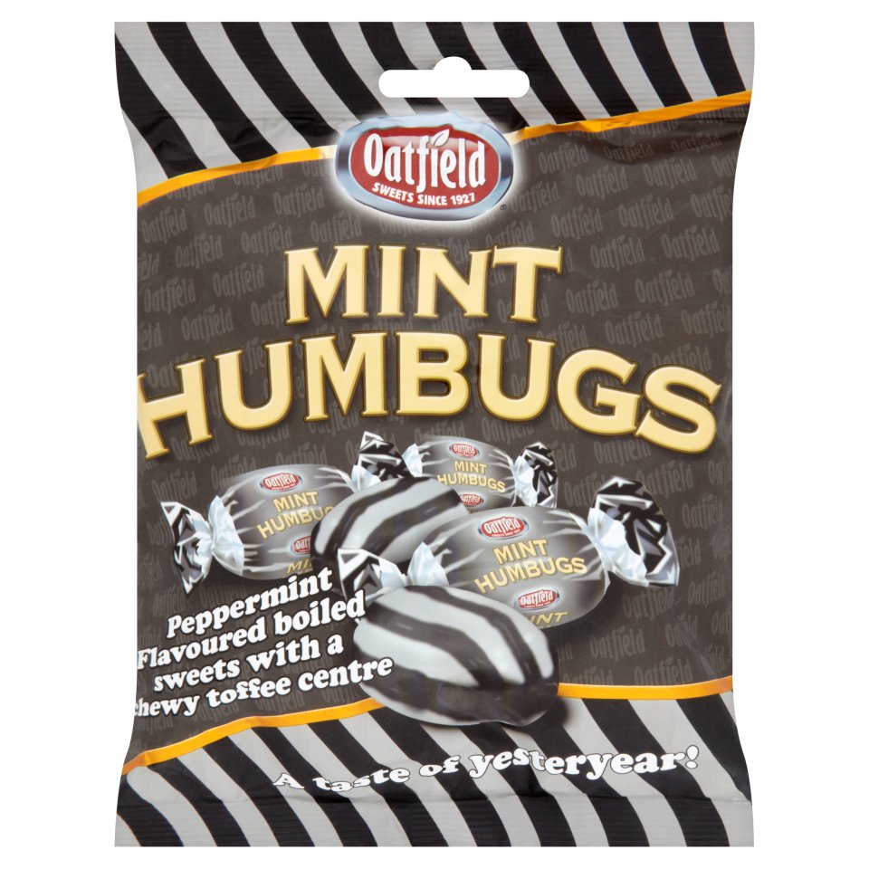 Oatfield Mint Humbugs 150g