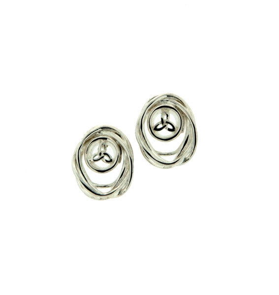 Celtic Cradle of Life Post Earrings