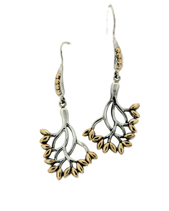 Tree of Life Large Hook Earrings