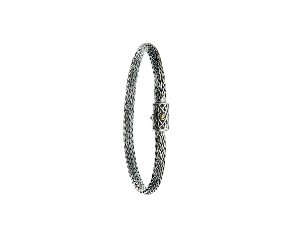 Dragon Weave 3 x 5mm oval bracelet