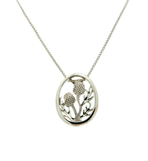 Thistle Framed Pendant