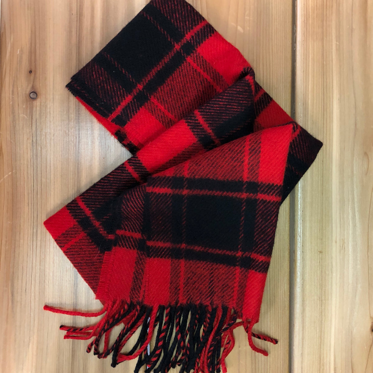 Ottawa Redblacks Lambswool Scarf — The Scottish and Irish Store