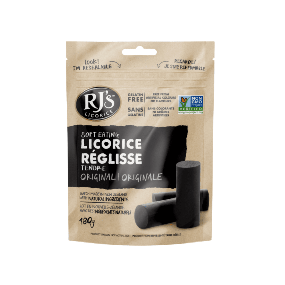 RJ's Soft Liquorice Original 180g