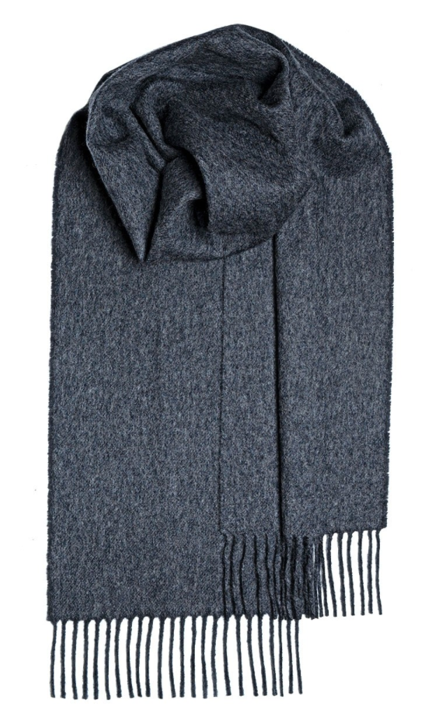 Charcoal Lambswool Scarf
