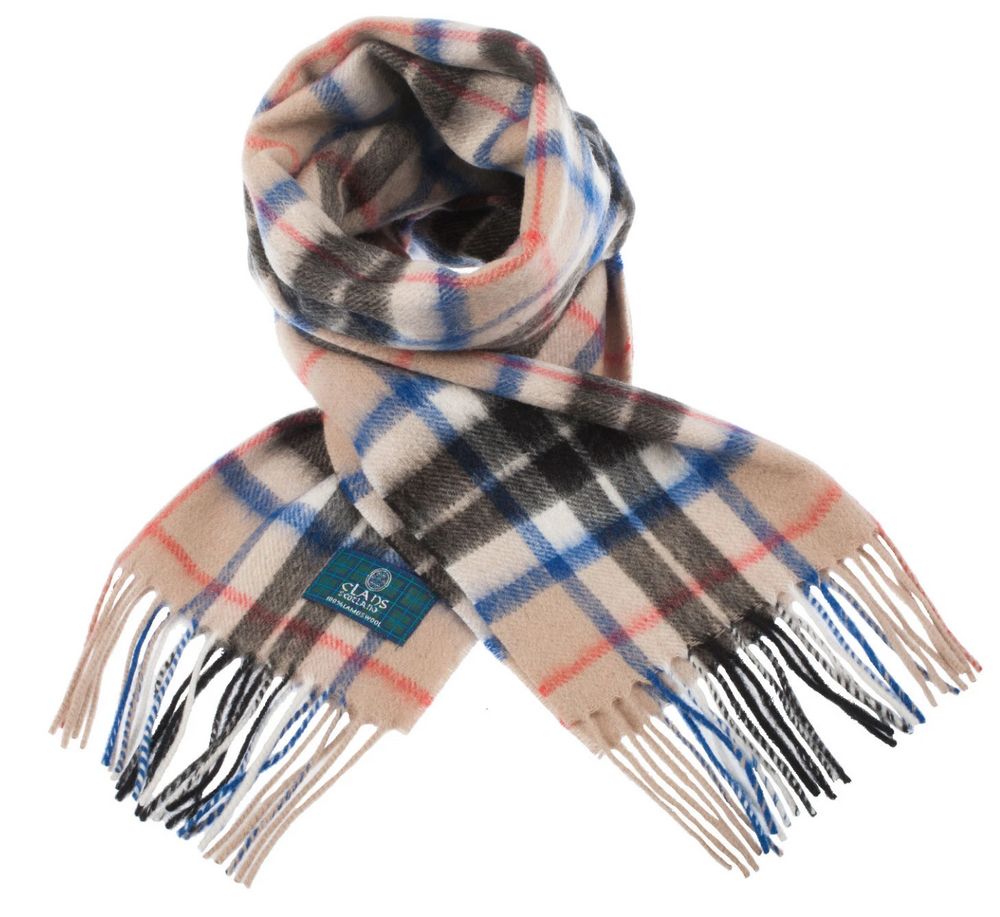 Thomson Camel Lambswool Scarf