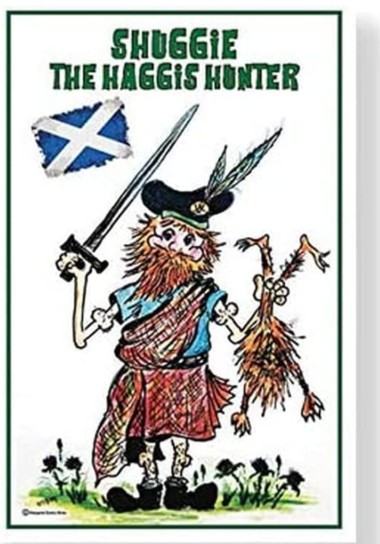 Shuggie Haggis Tea Towel