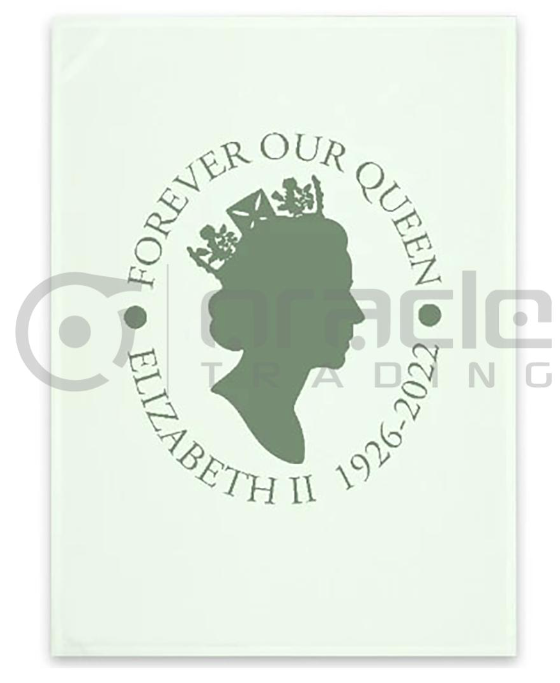 Forever Our Queen Pastel Mint Tea Towel