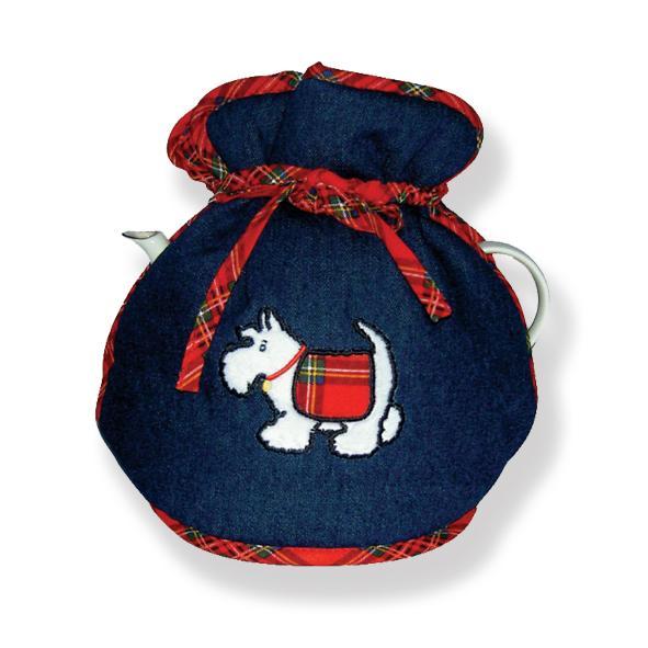 Tartan Terrier Tea Cosy