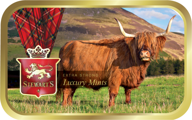 Stewart's Highland Cow Mint Tin 40g