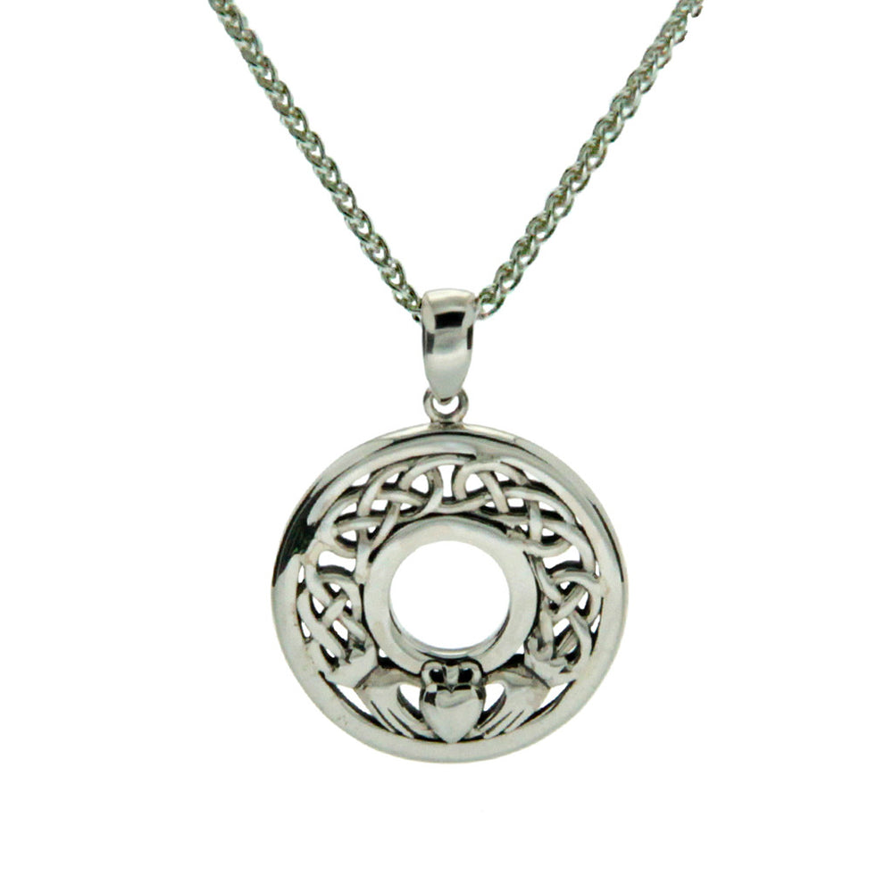 Claddagh Pendant Silver