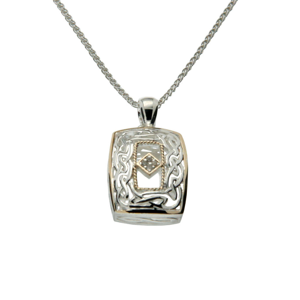 Window to the Soul Diamond Pendant