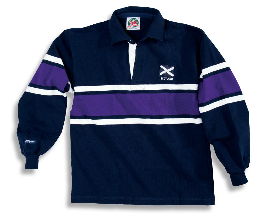 Scotland Navy World Rugby Shirt