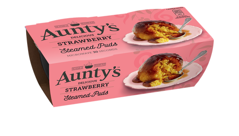 Aunty's Steamed Puddings Strawberry