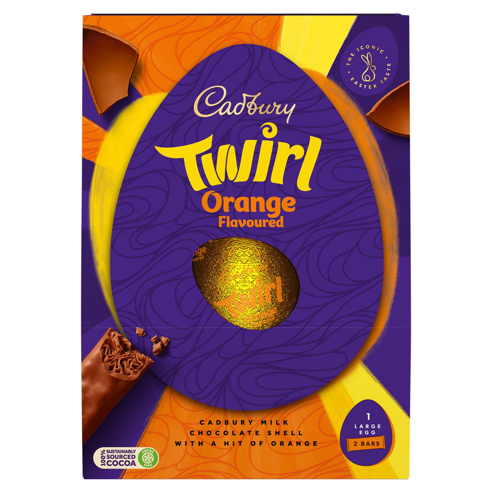 Cadbury Twirl Orange Large Egg 198g