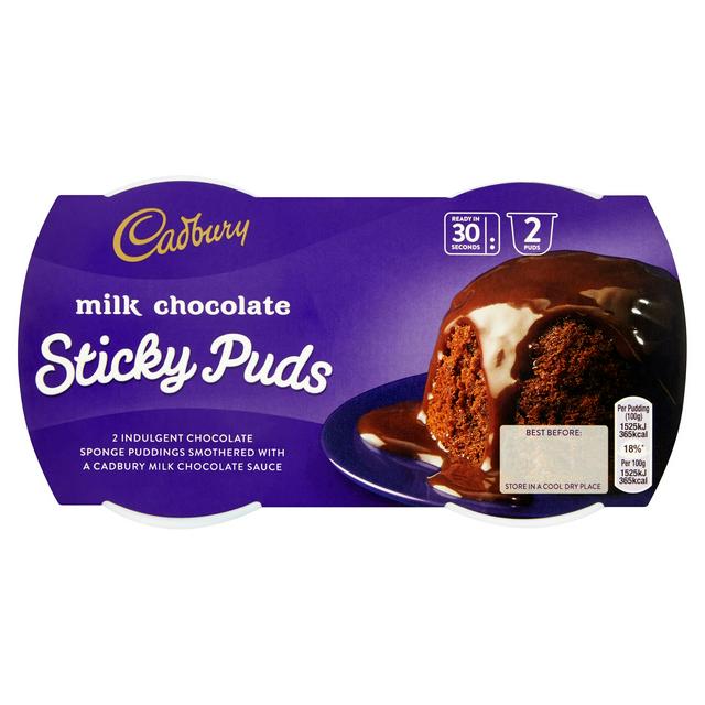 Cadbury Sticky Puds Milk Chocolate
