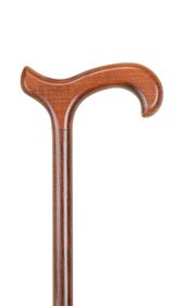 Brown Derby Handle Walking Stick