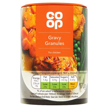 Co Op Gravy Granules for Chicken 170g