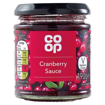 Co Op Cranberry Sauce