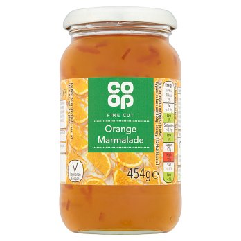 Co-Op Fine Cut Orange Marmalade 420g