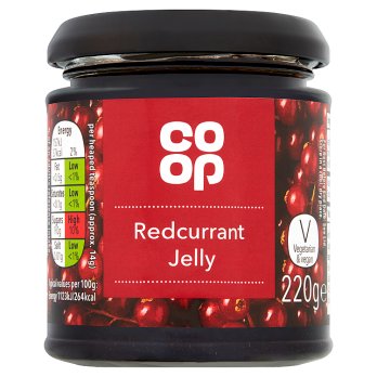 Co Op Redcurrant Jelly 220g