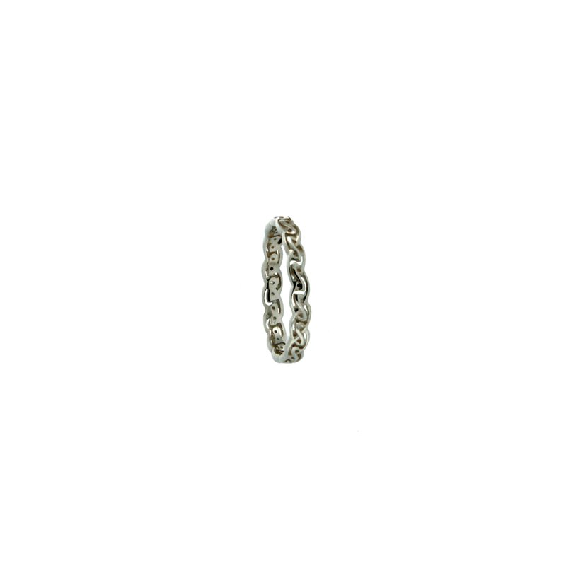 Eternity Knot "Tay" Ring Narrow