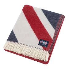 Union Jack Merino Wool Blanket