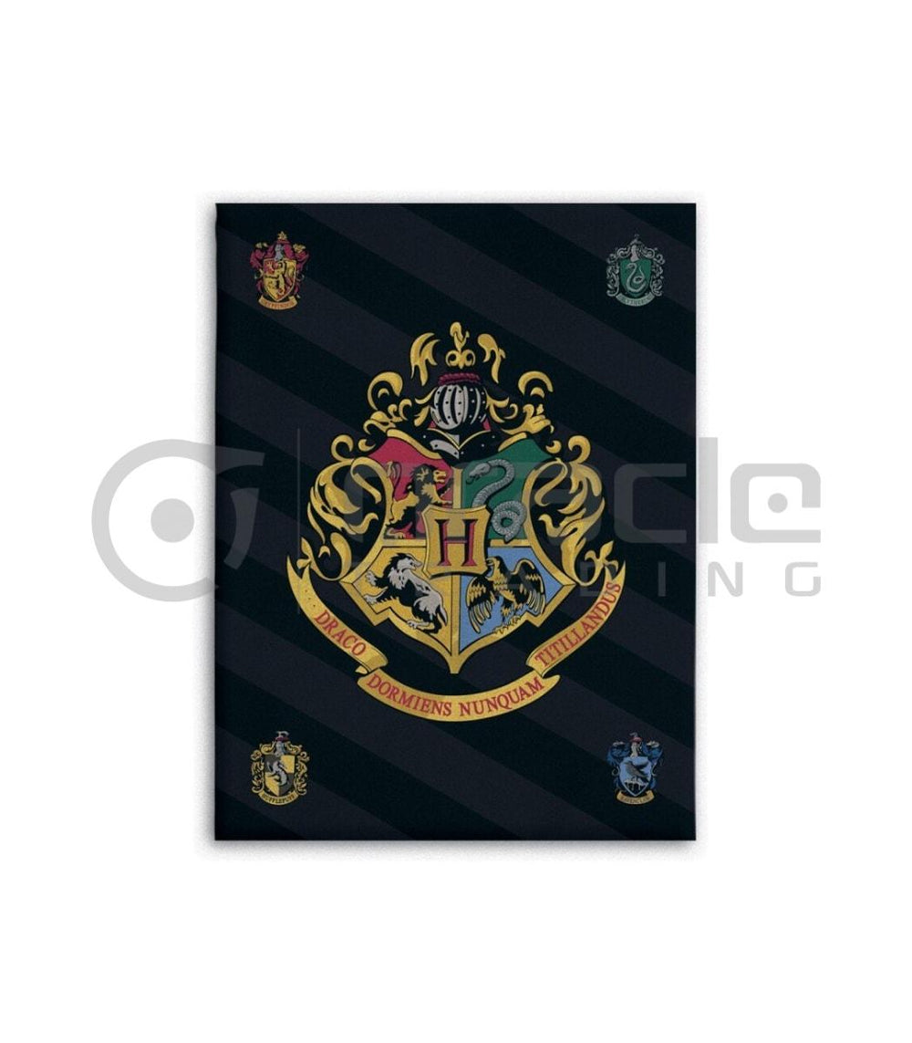 Harry Potter Hogwarts Black Fleece Blanket