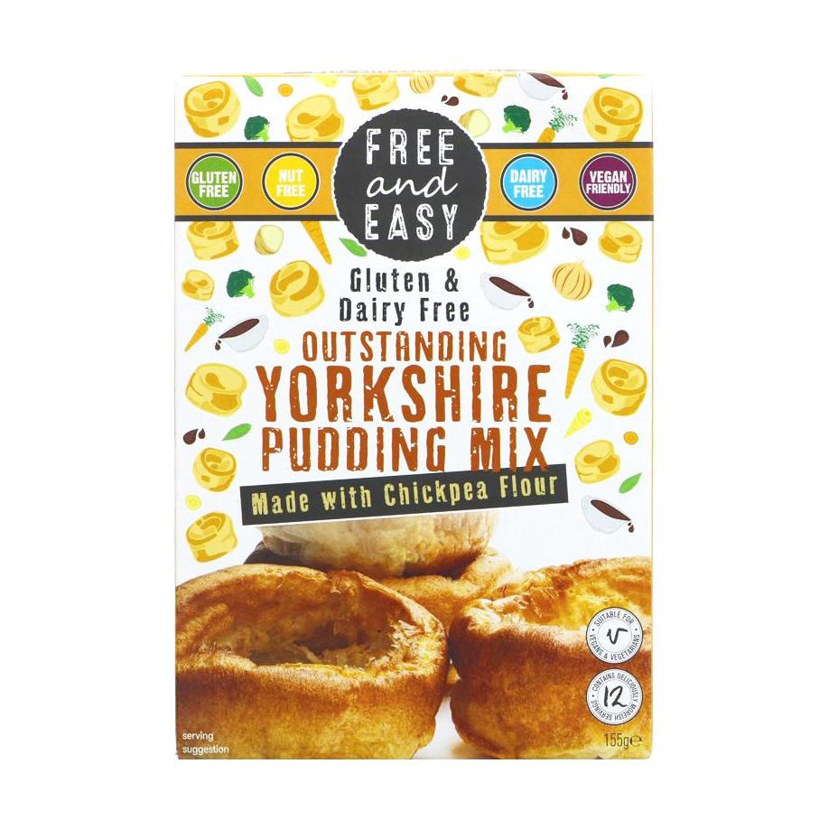 Free & Easy Gluten Free Yorkshire Pudding Mix