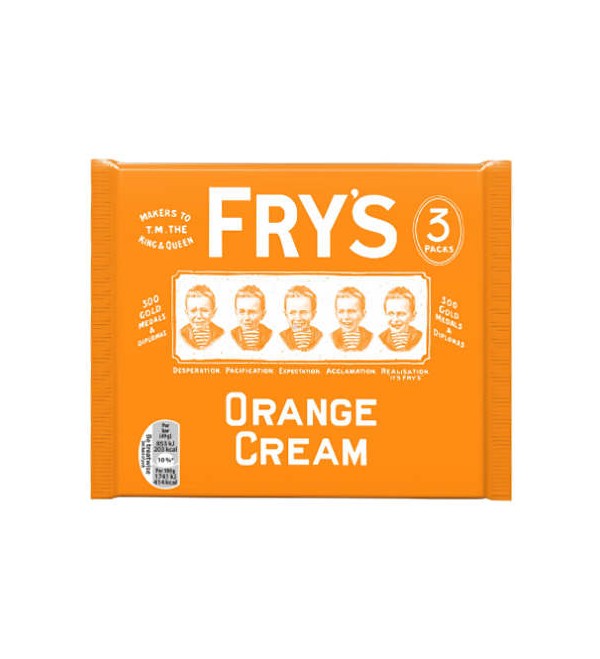 Fry's Orange Cream 3 Pack