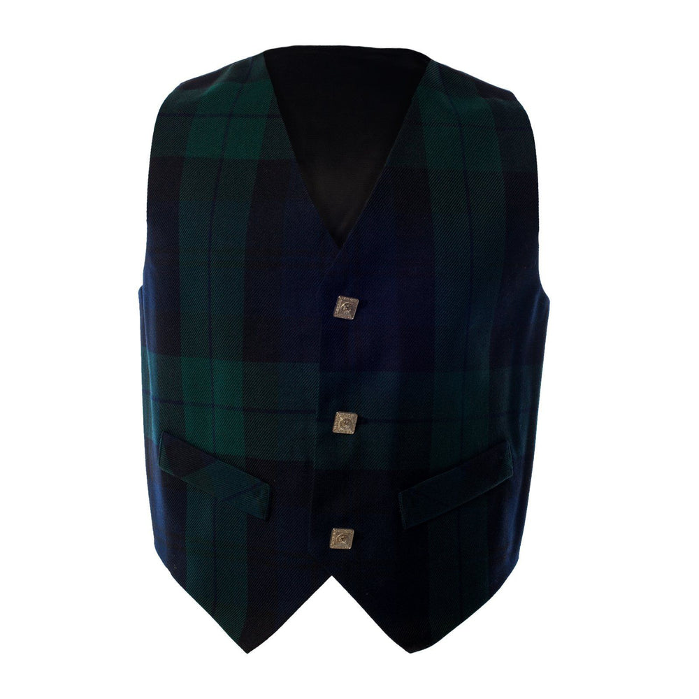 Kids Tartan Waist Coat