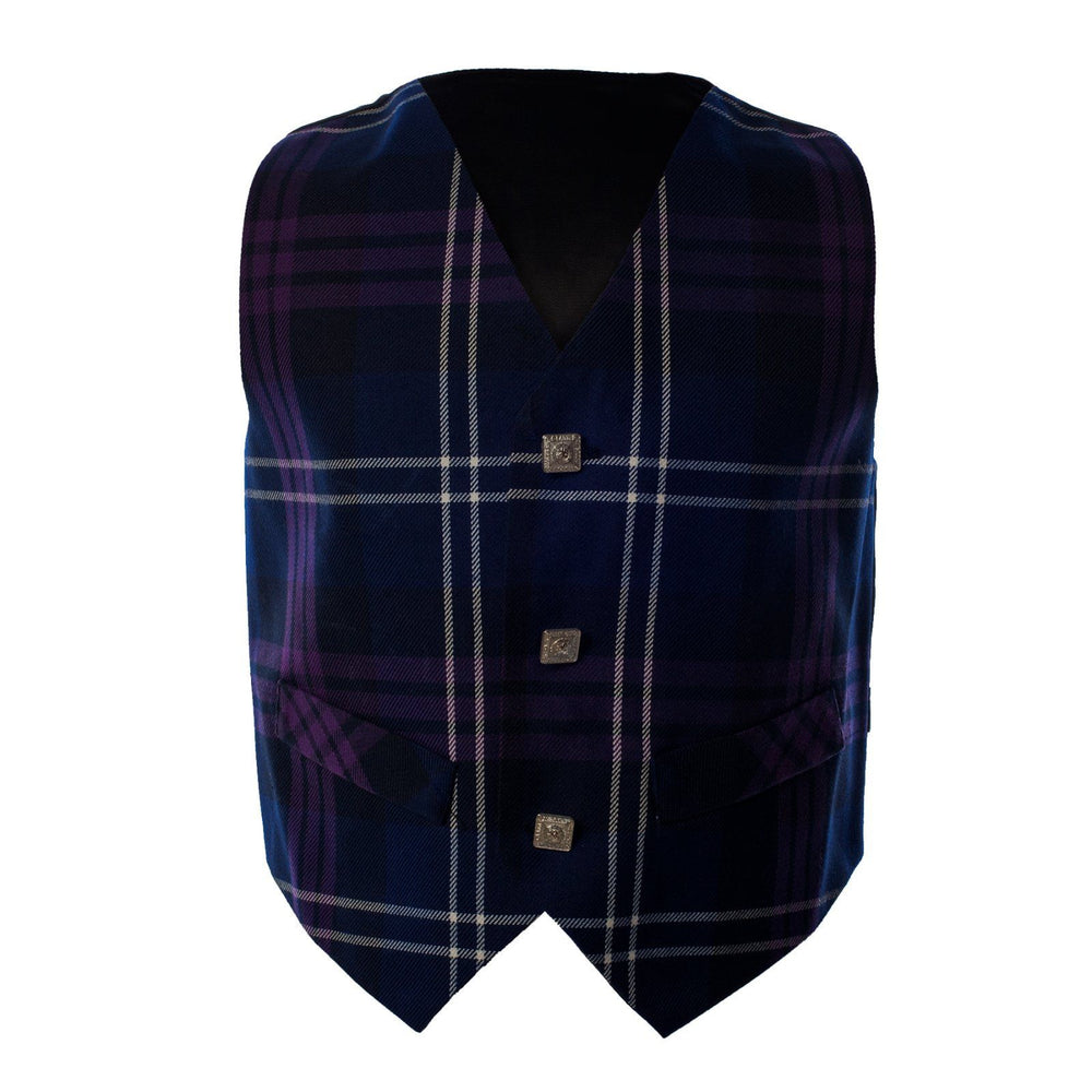 Kids Tartan Waist Coat