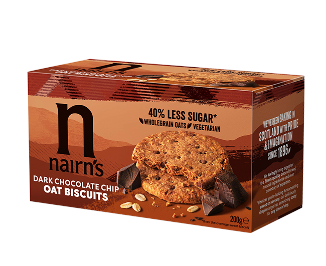 Nairn's Oat Biscuits Dark Chocolate Chip