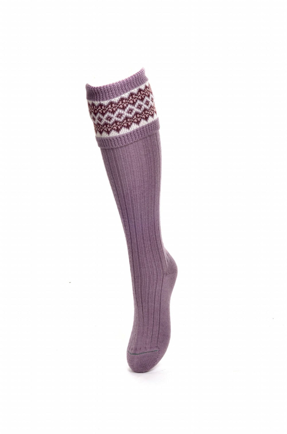 Lady Fair Isle Sock - Final Sale