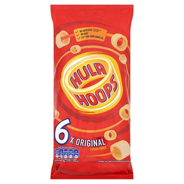 Hula Hoops Original 6 Pack
