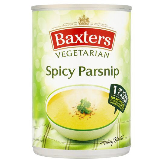 Baxter's Vegetarian Spicy Parsnip Soup