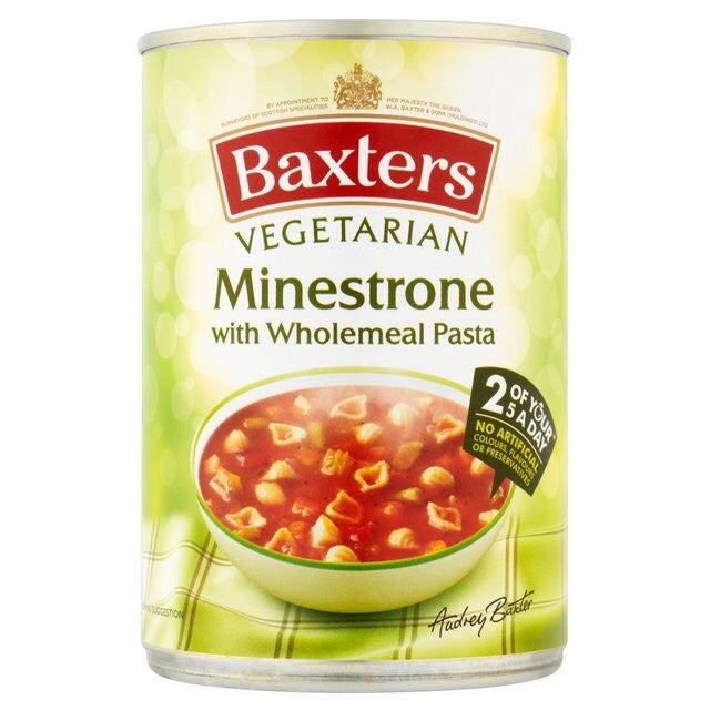 Baxter's Vegetarian Minestrone and Pasta Soup