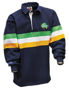 Ireland Navy / Emerald / White / Gold World Rugby Shirt (Discontinued)